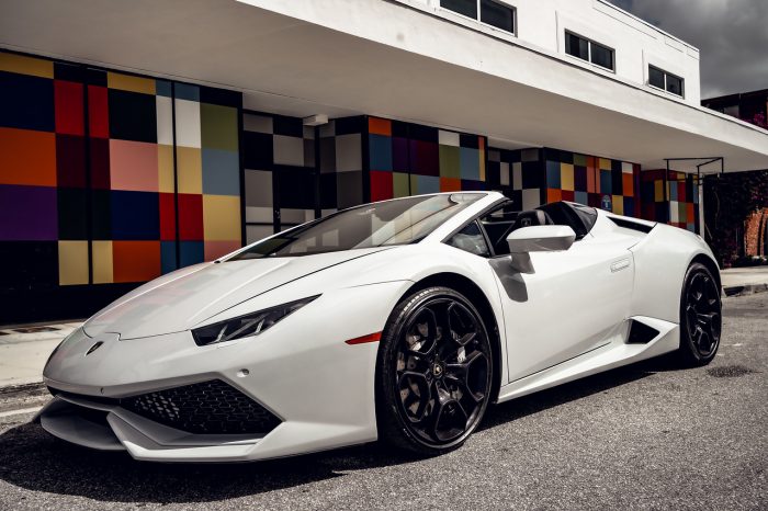 Lamborghini Huracan Spyder White