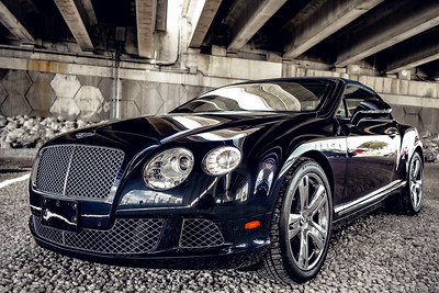 Bentley GTC Blue – Exotic Miami Rentals
